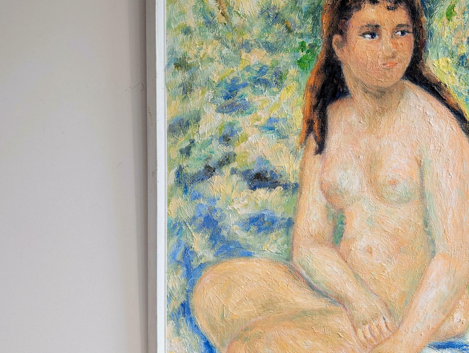 B. Alfheim, Sitting Female Nude, C.1960 photo for sale