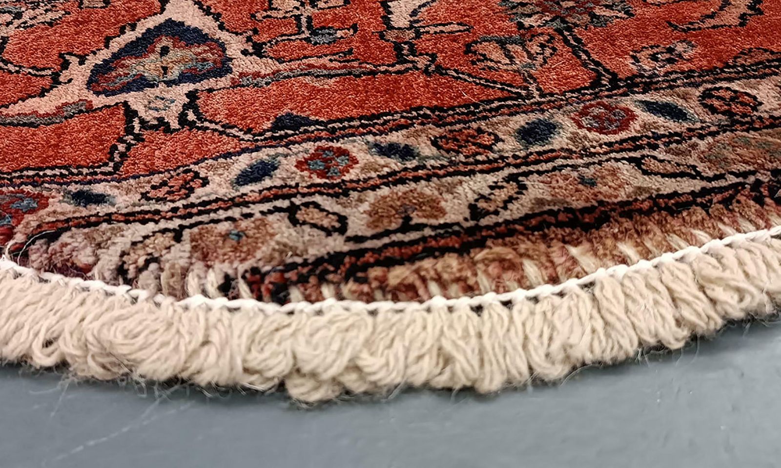 Handmade Rug Doormat Floral Rug Half Circular Interior Carpet Mat Entrance Way photo buy