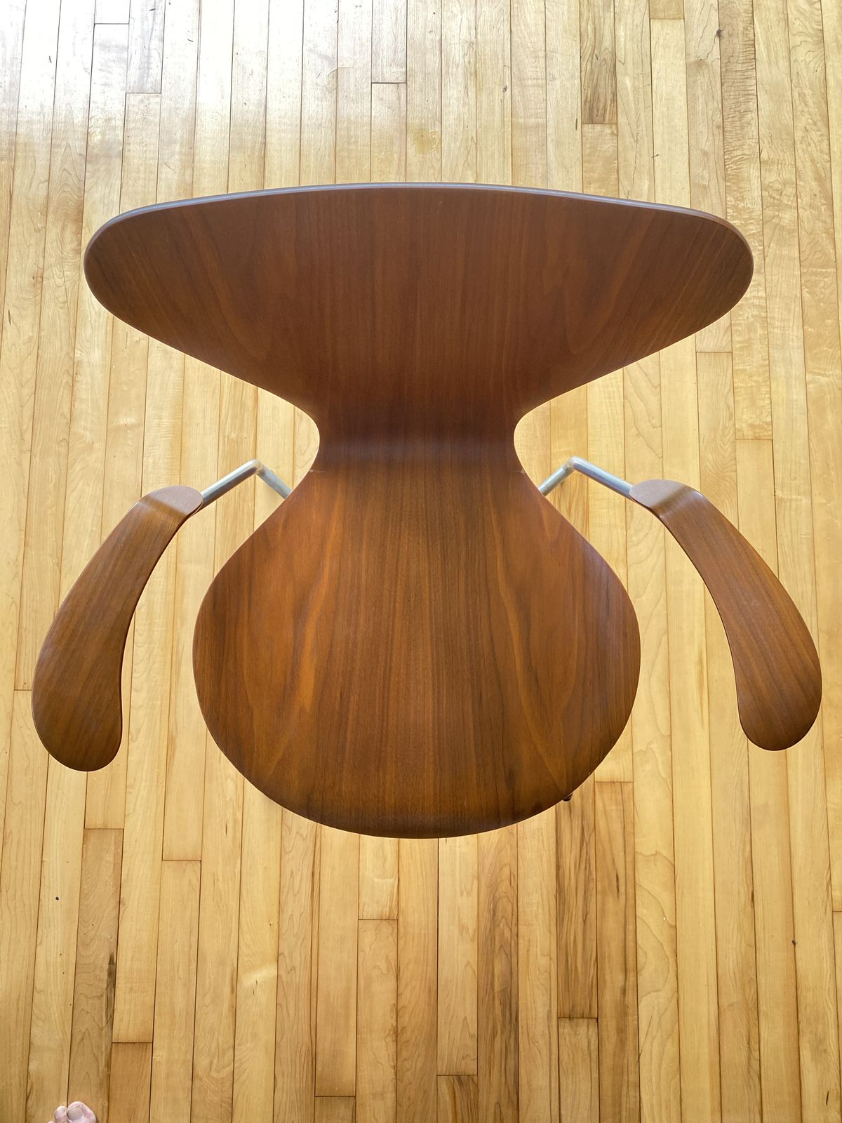 Danish Mid Century Modern Series 3207 Chair Arne Jacobsen For Fritz Hansen photo Furniture