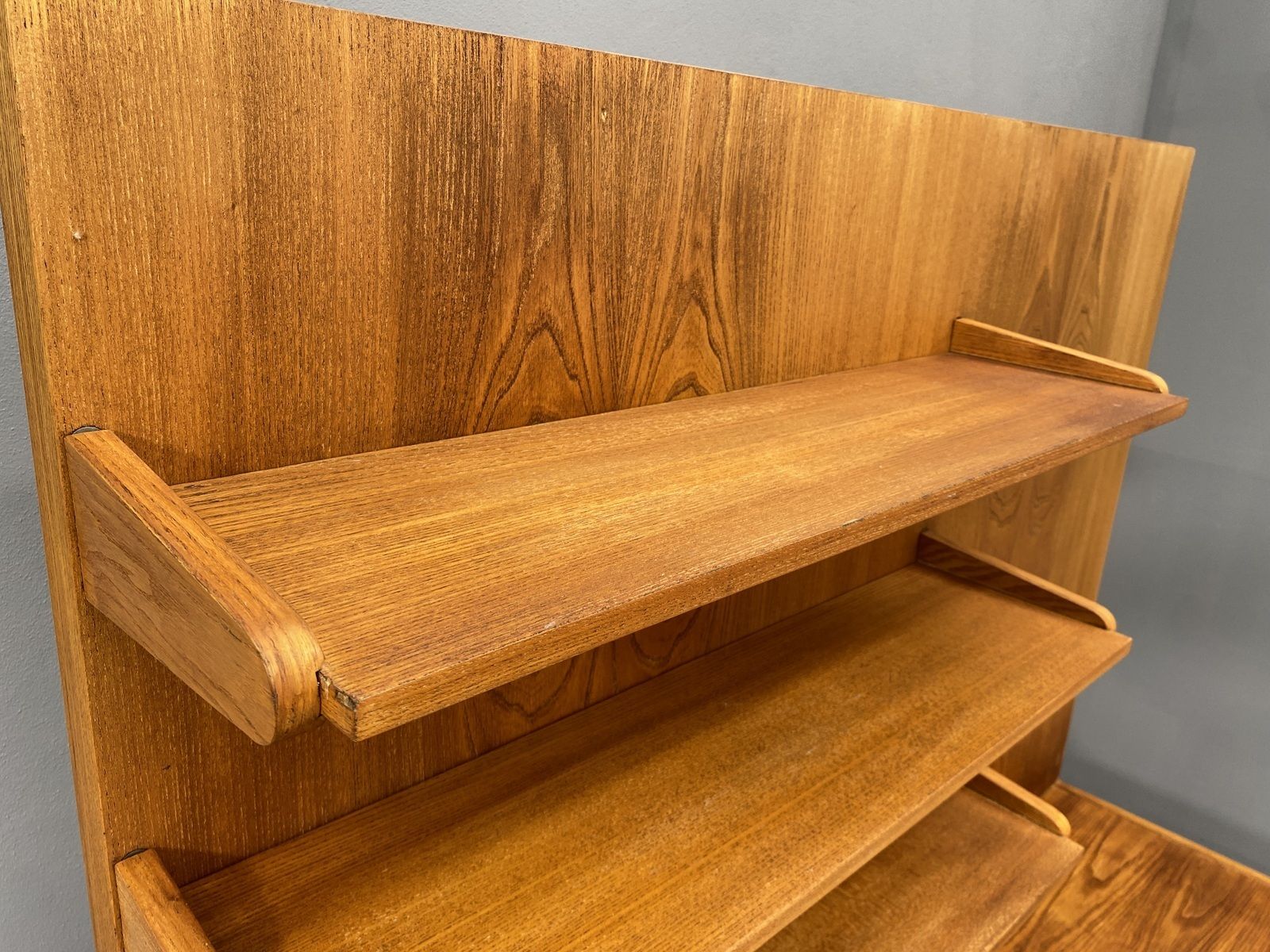photo for sale Mid Century Wall Shelf System By český Nábytek, 1960's, Czechoslovakia