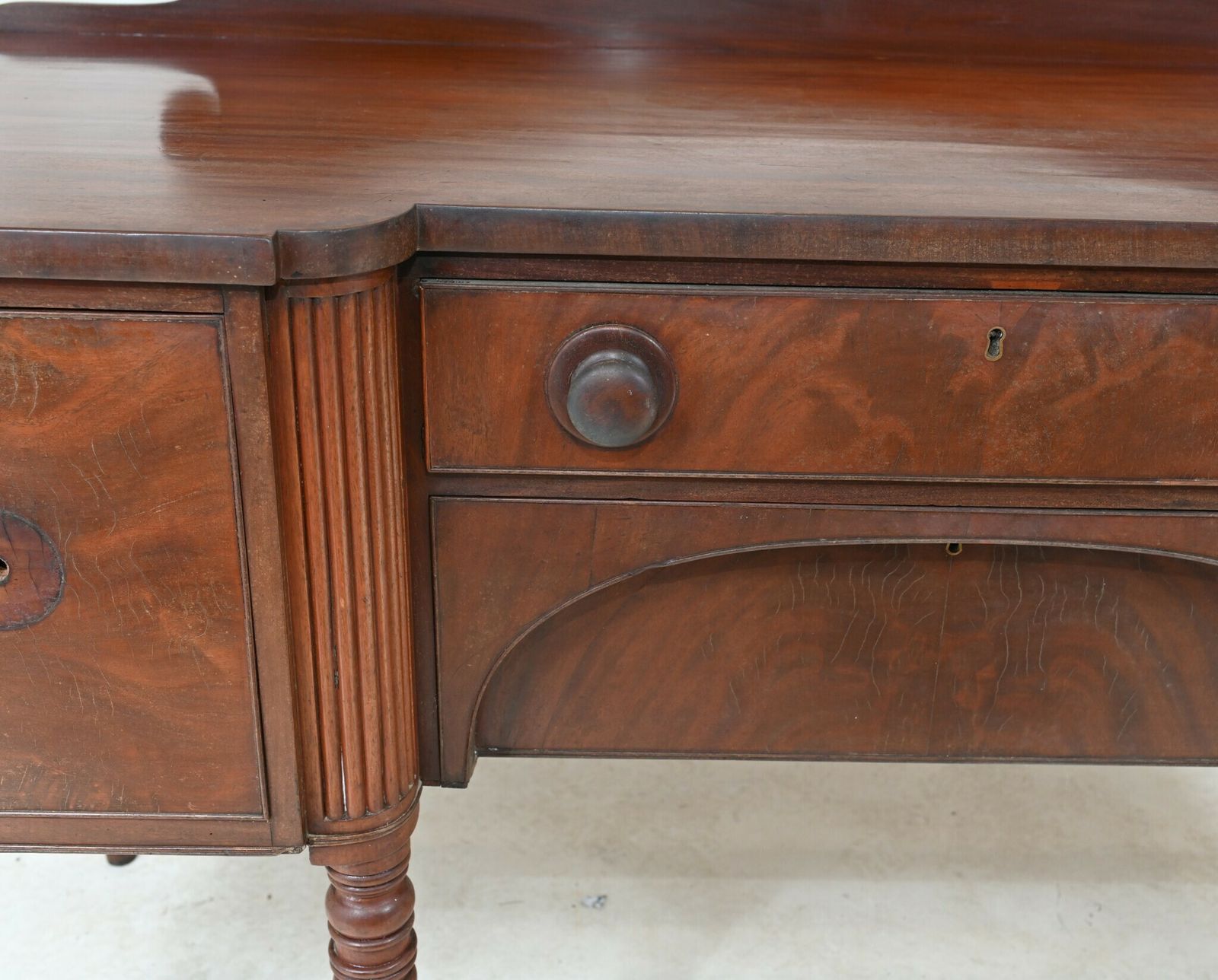 Mahogany Gillows Sideboard Antique Regency 1820 photo vinterior