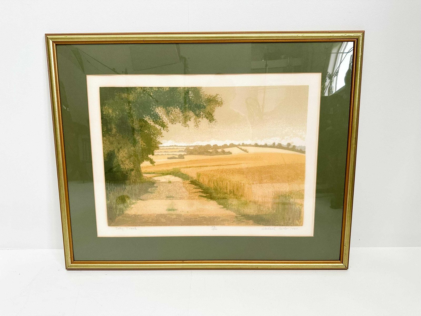 photo for sale Christie's Contemporary Art   Michael Carlo   Cart Tracks, July (Screen Print, #159/200)