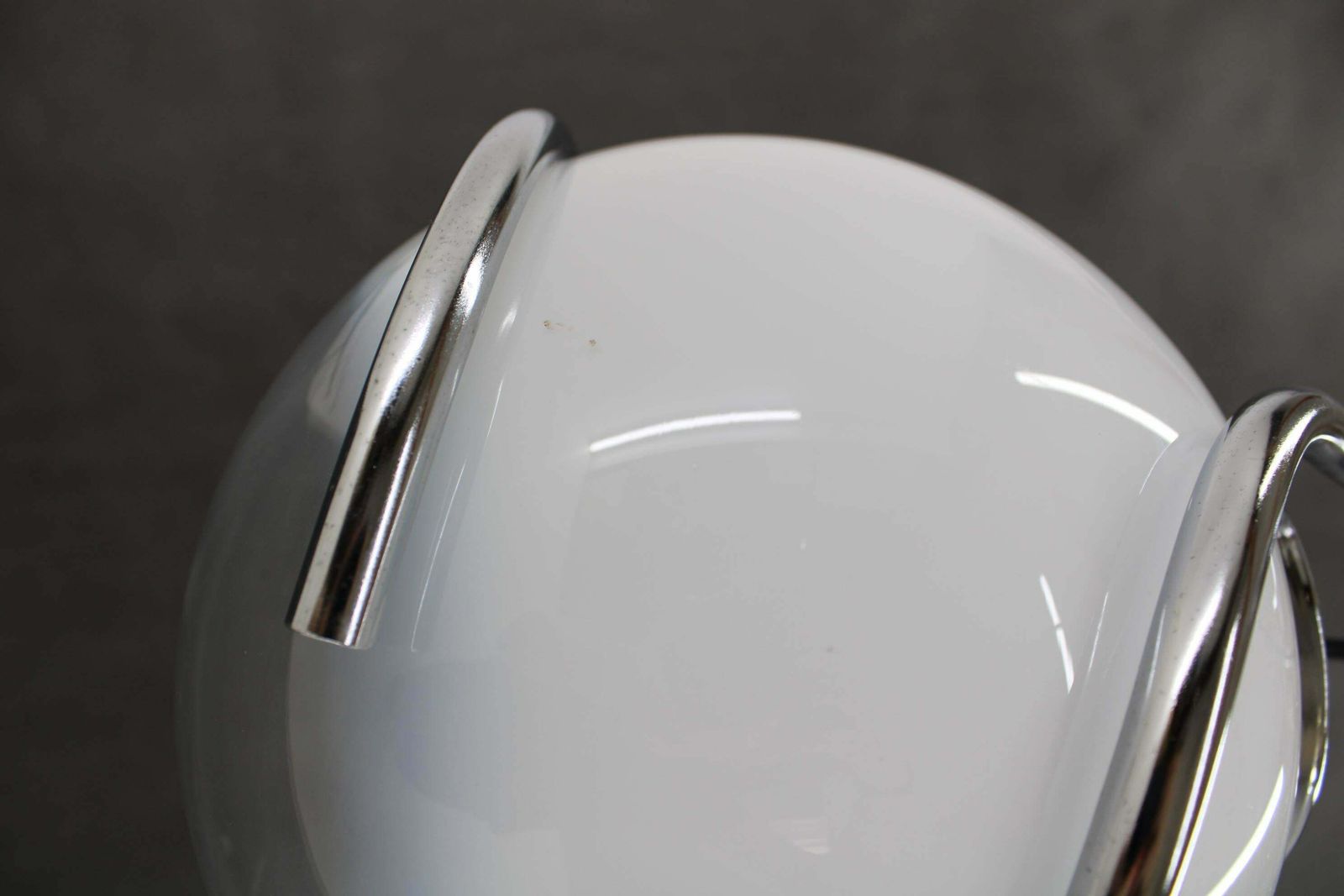 photo furniture 1970s Fabio Lenci Italian Murano Glass Pendant By Guzzini, Italy
