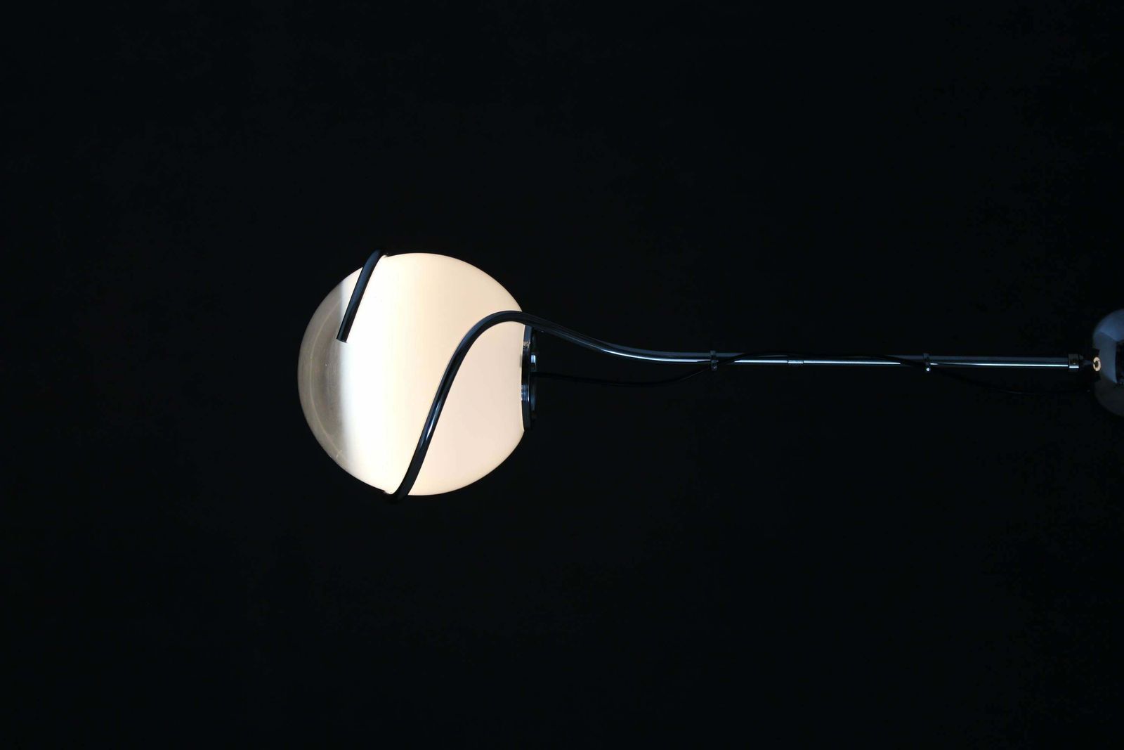 photo for sale 1970s Fabio Lenci Italian Murano Glass Pendant By Guzzini, Italy
