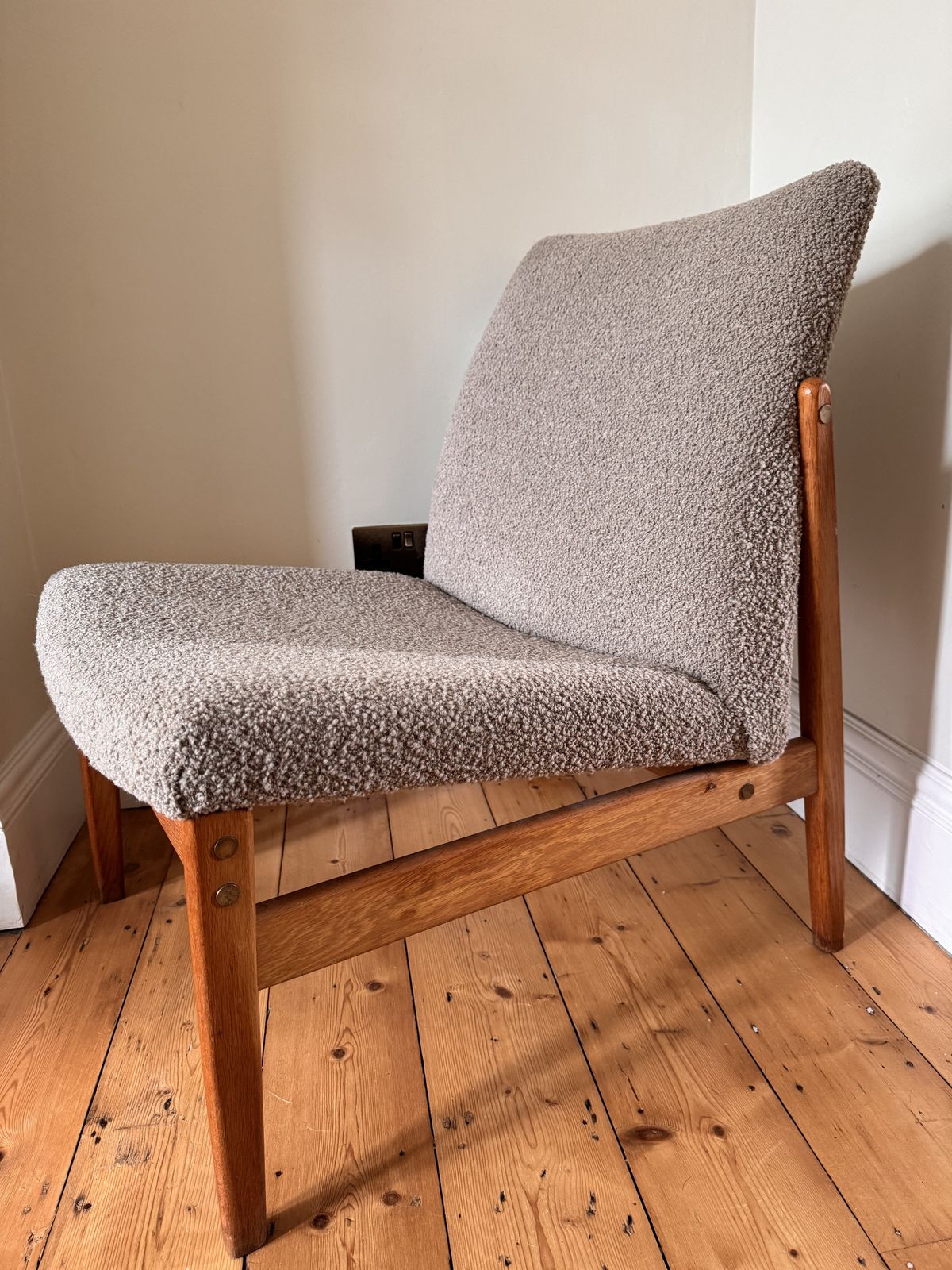 Mid Century Low Back 1960s Alf Svensson Occasional Chair photo Furniture