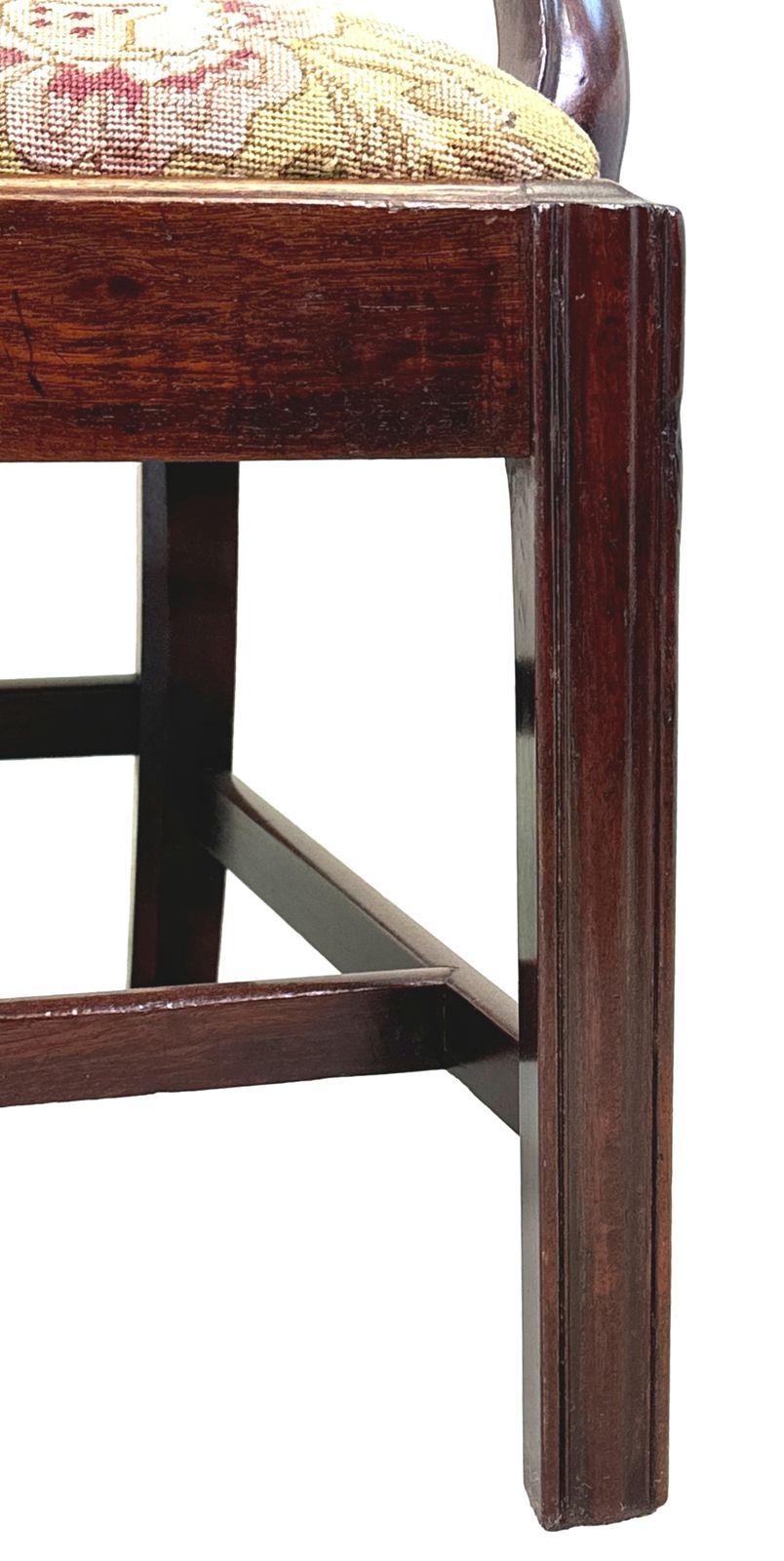 photo for sale Mahogany Chippendale 18th Century Armchair  (England, Circa 1760)
