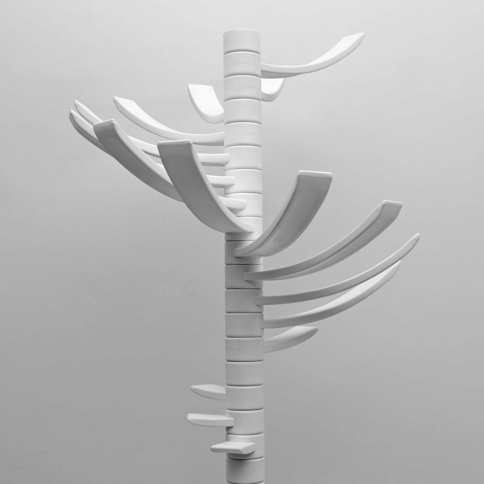 Sculptural Adjustable Reindeer Coat Rack By Bruce Tippet For Gavina, Italy, 1970 photo for sale