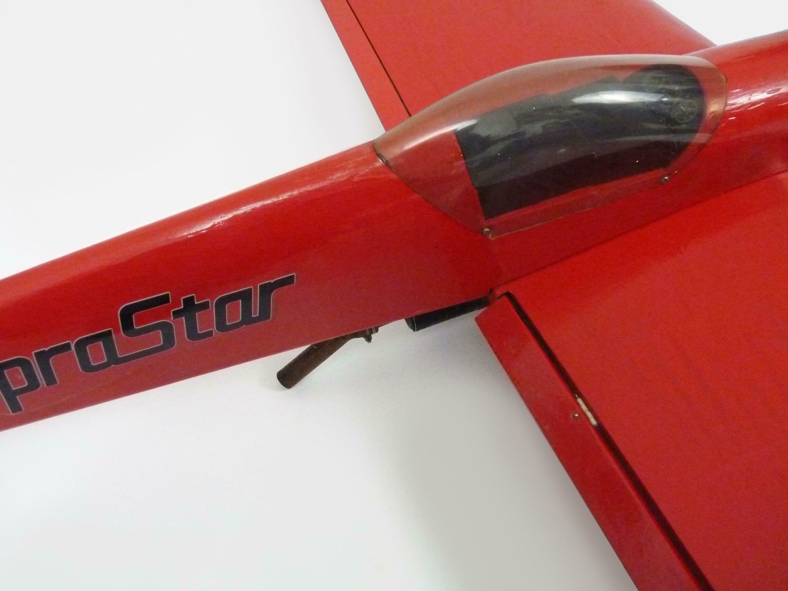 Large Airplane Model Suprastar F3a Aerobatic World Champion 87 88 Hanno Prettner. 80s photo vintage