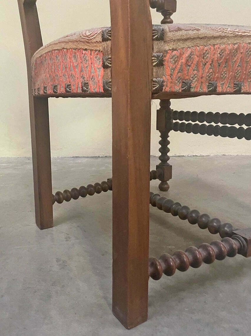 Furniture Bobbin Carver Chair 'As Is' photo