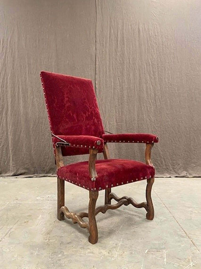 Mid 1800's Reclining Armchair 'As Is'
