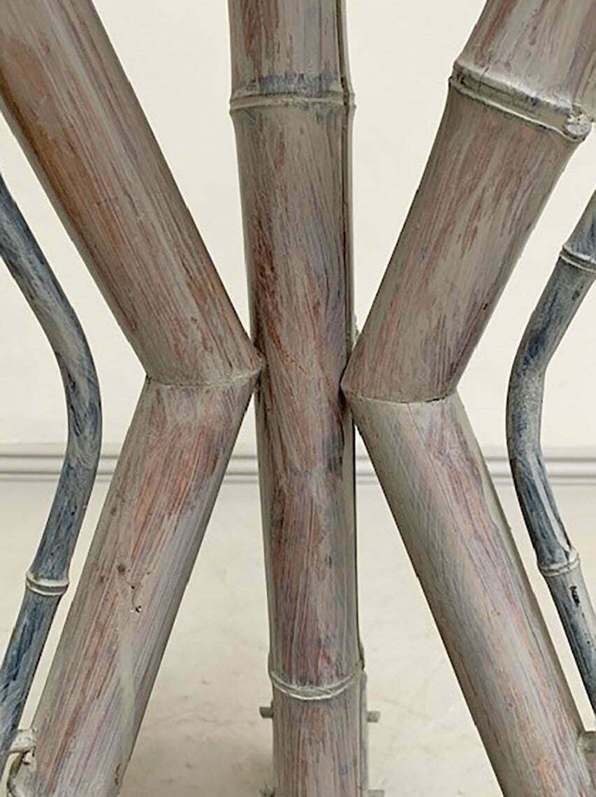 Faux Bamboo Plant Stand photo vinterior
