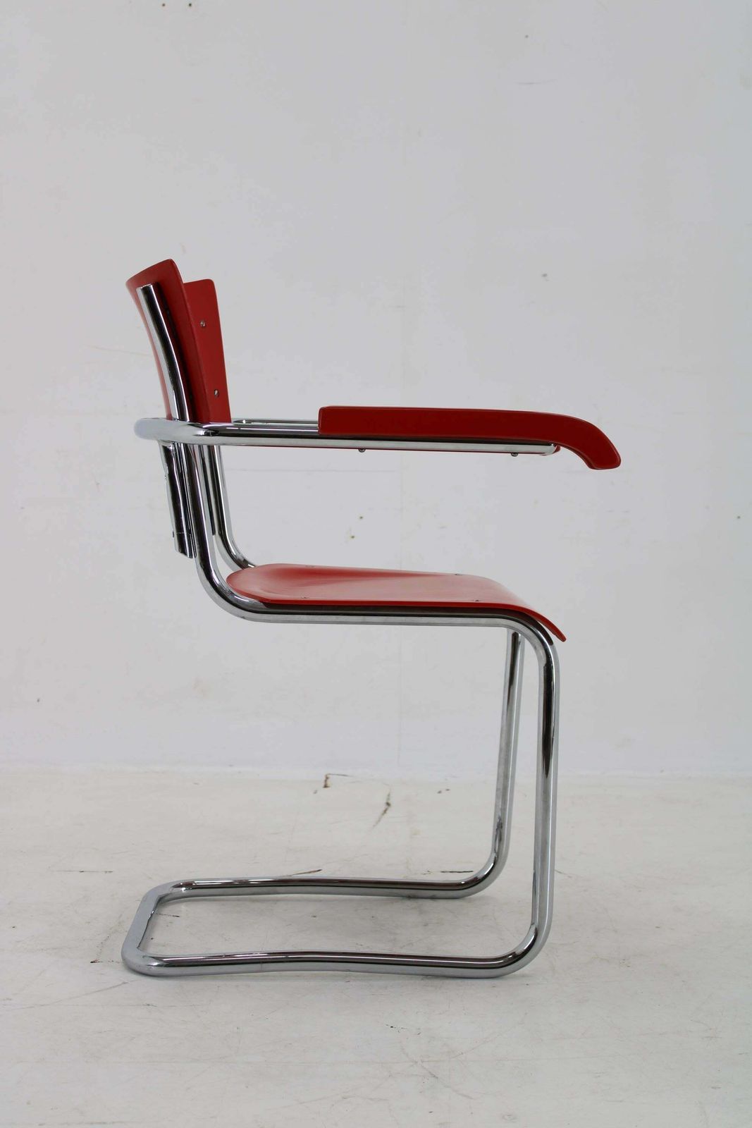 1940s Bauhaus Restored Tubular Armchair, Germany photo for sale
