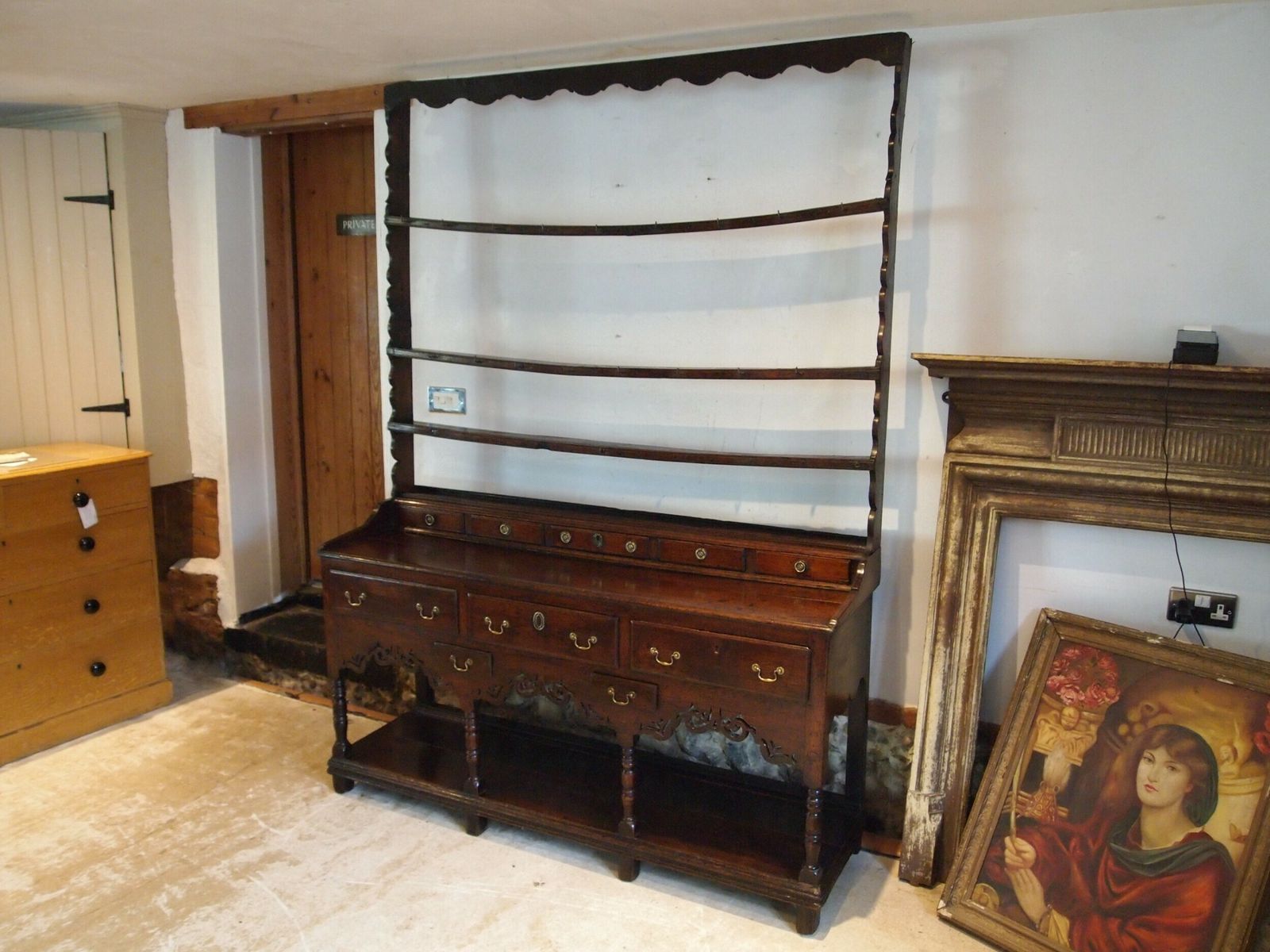 Dresser Exceptional Rare Glamorgan Welsh Oak C1770 photo buy