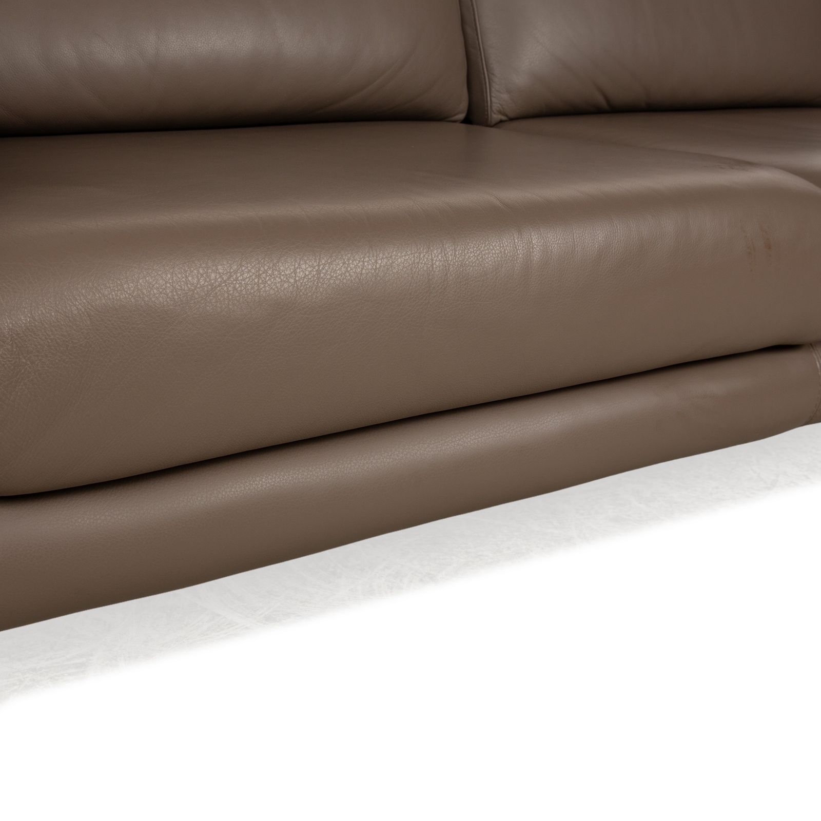 Canapé 2 places Boconcept Fargo en cuir marron photo for sale