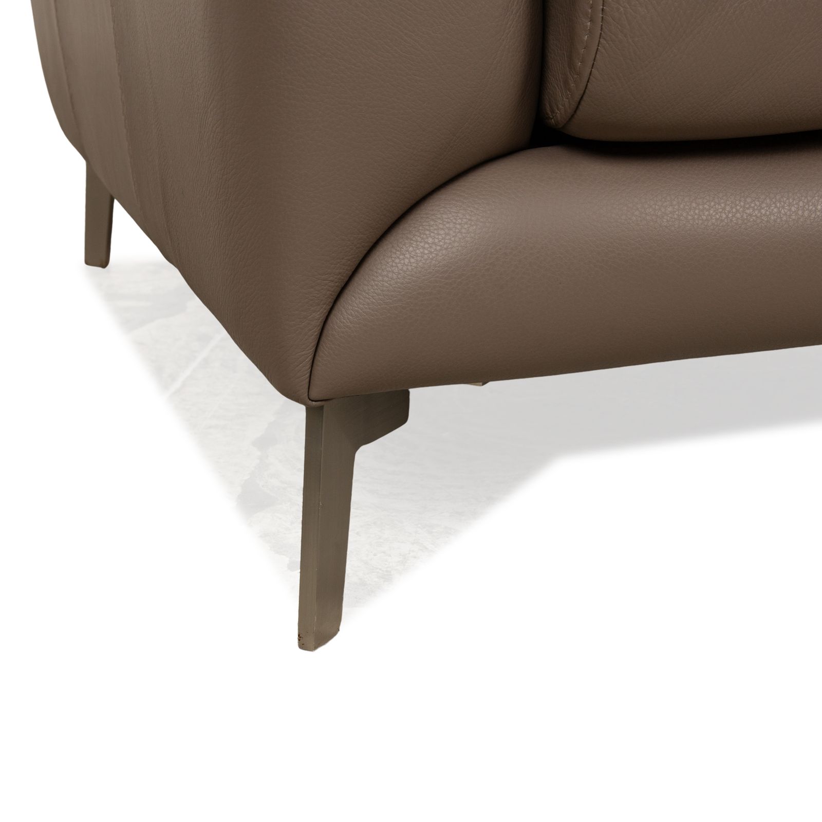 Mobilier Canapé 2 places Boconcept Fargo en cuir marron photo