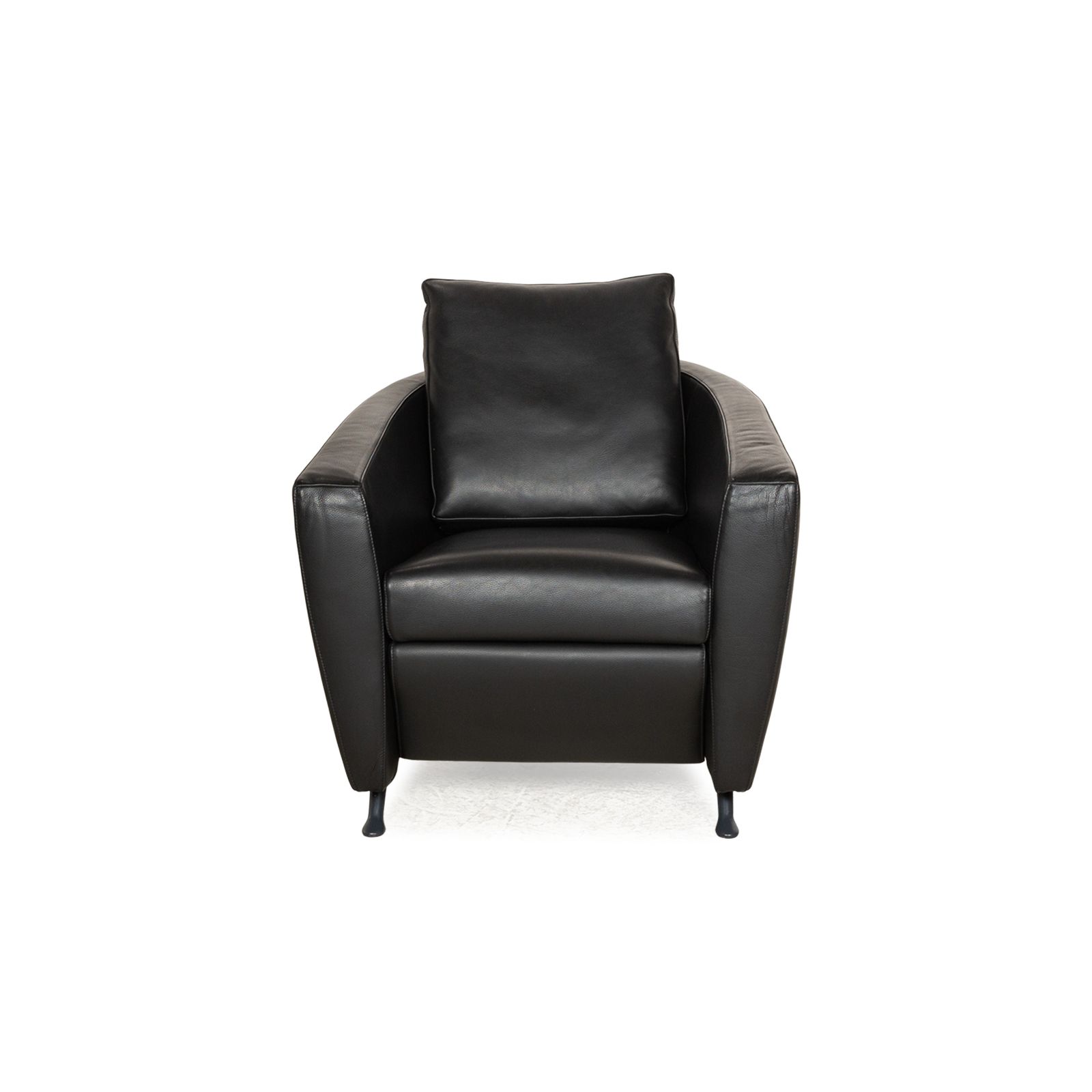 Fsm Sesame Leather Fauteuil Zwart photo buy