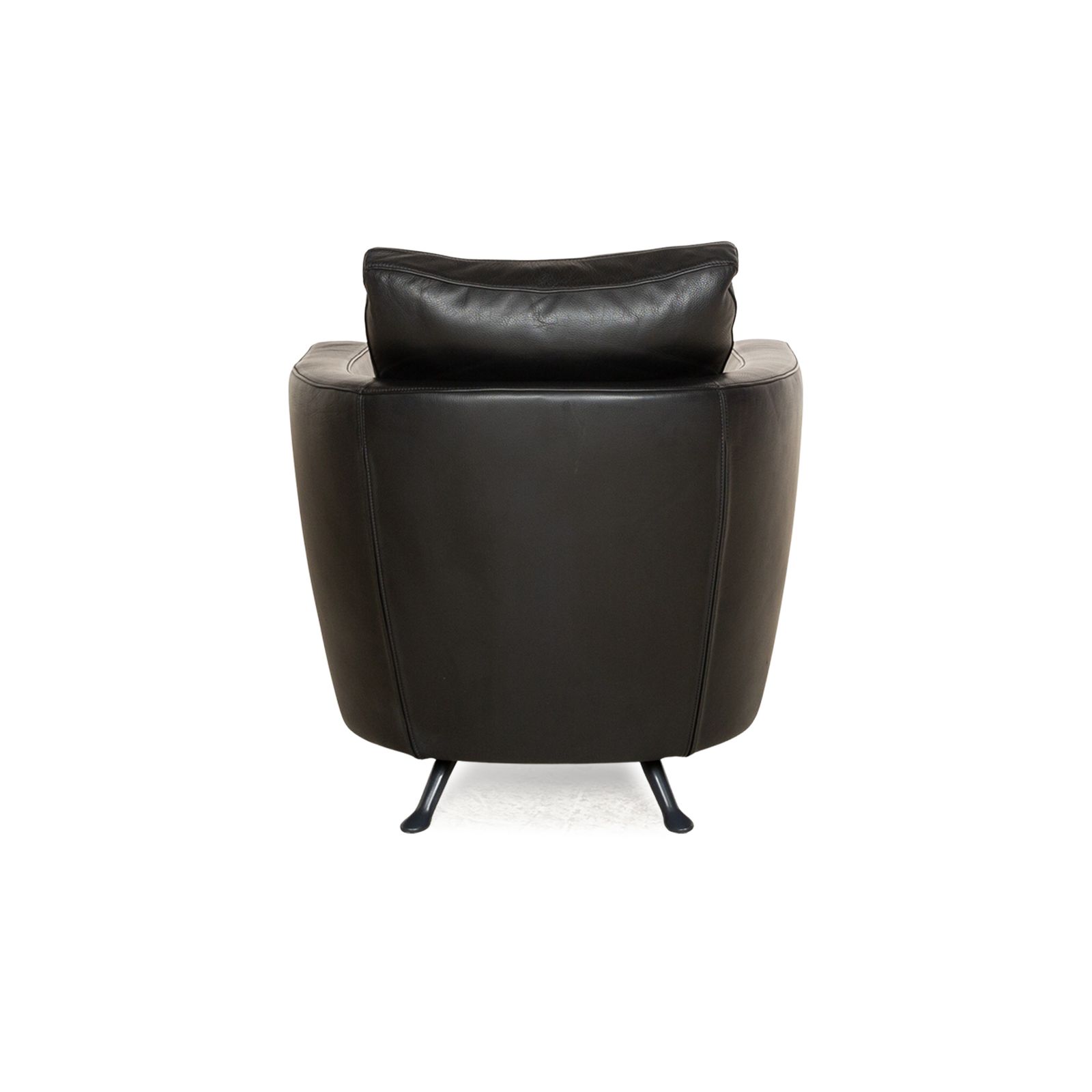 photo furniture Fsm Sesame Leather Fauteuil Zwart