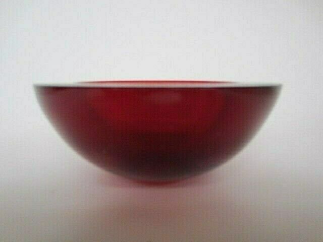 Round Red Turquoise Blue Sommerso Art Glass Geode Bowl Murano Barbini Seguso Era photo buy