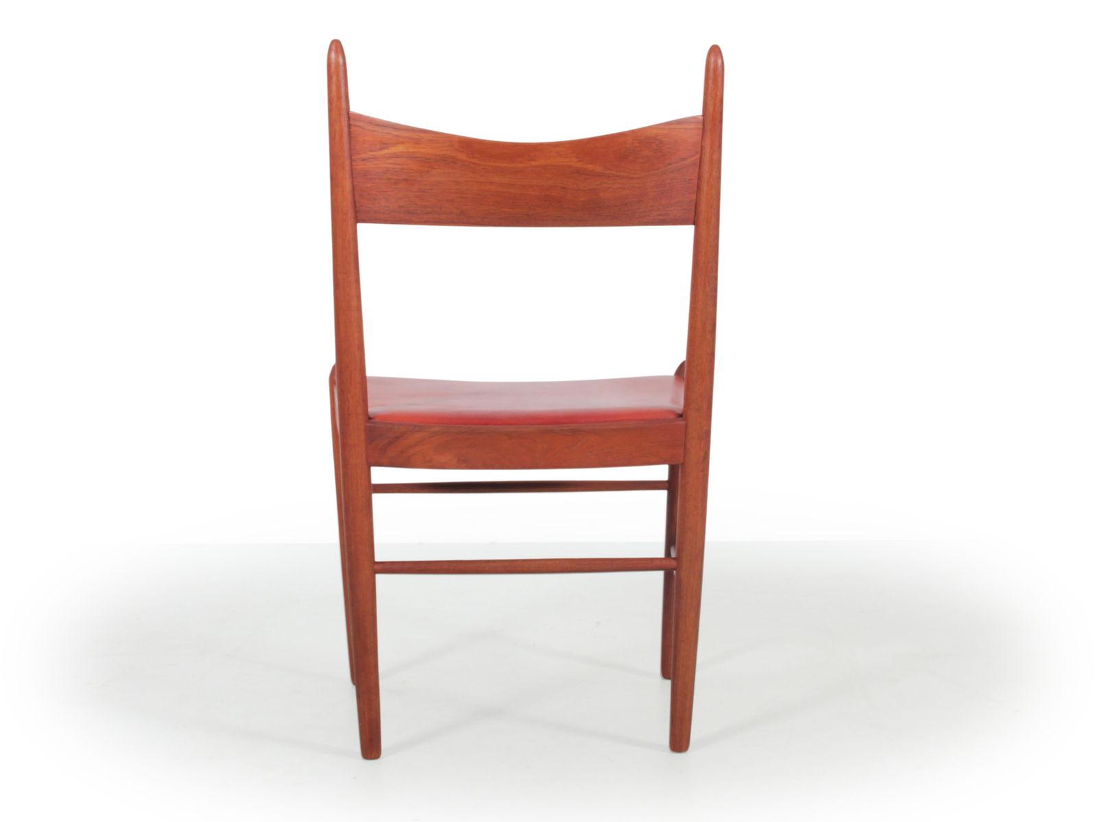 photo for sale Mid Century Modern Scandinavian Set Of 6 Dining Chairs In Teak By H. Vestervig Eriksen