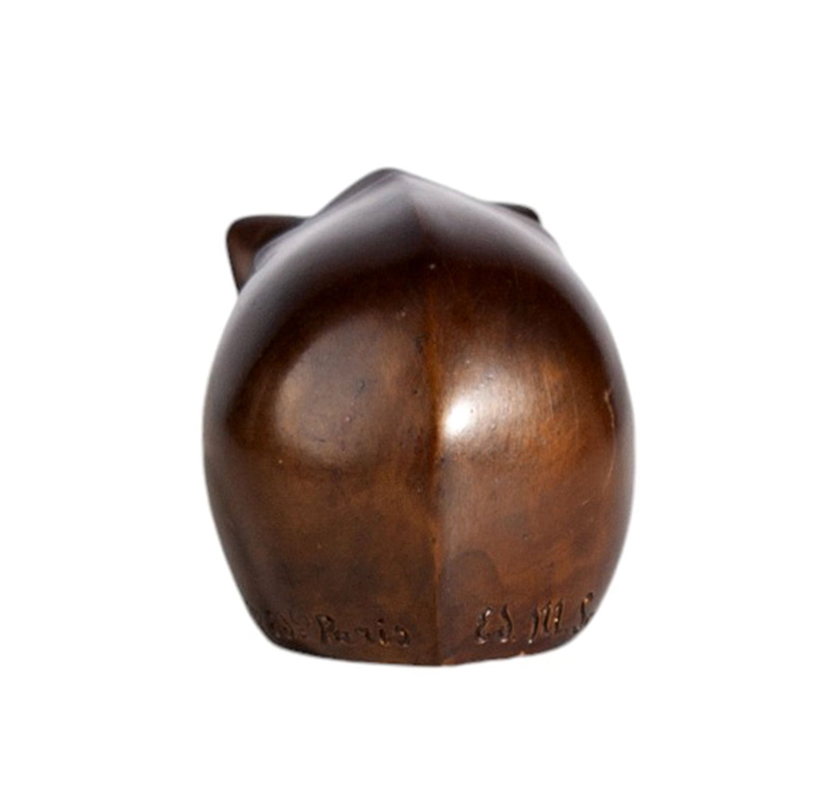 1920s Art Déco Small Guinea Pig Bronze Paperweight/Sculpture By édouard Marcel Sandoz Manufactured By Susse Frères, France photo 2075.0