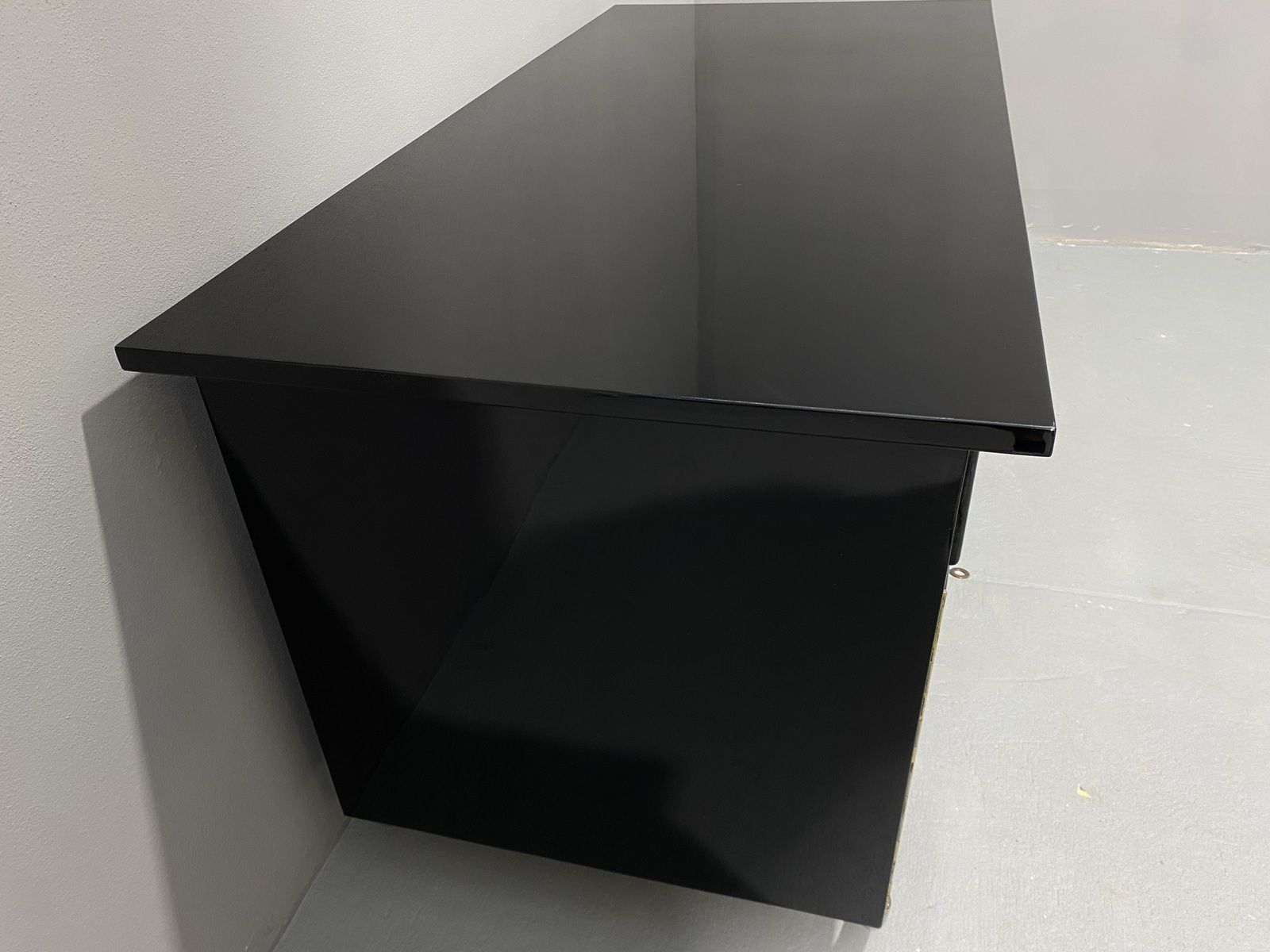 Furniture Czechoslovak Modernist Chrome And Wood Writing Desk, 1950´S, Europe photo