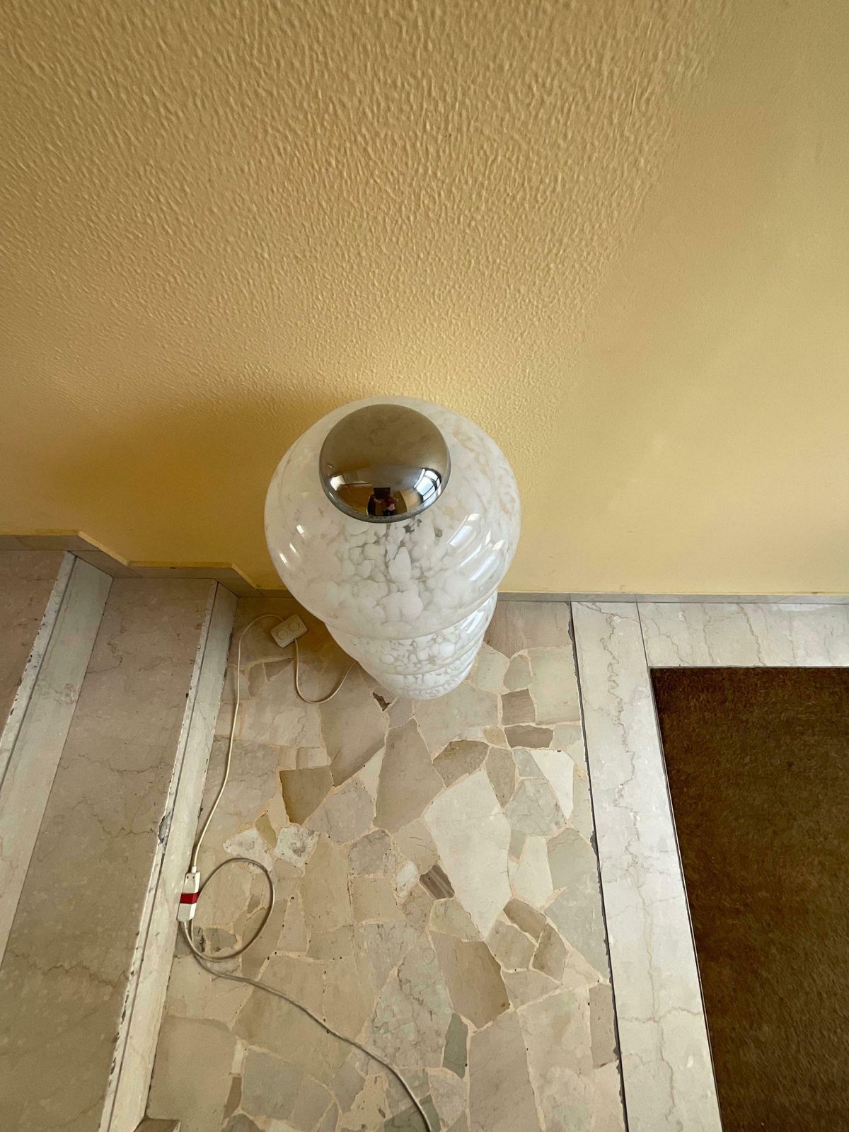 Carlo Nason   Mazzega   Murano Blown Glass And Steel Floor Lamp photo Lighting