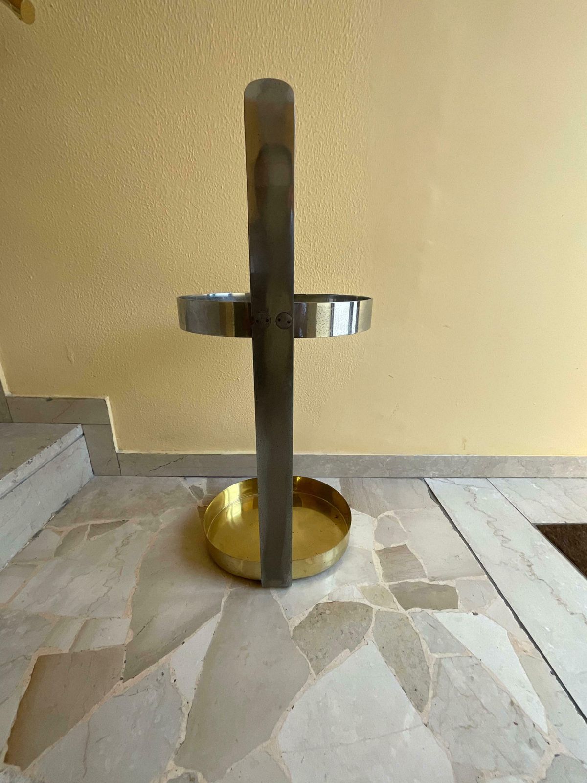 Luigi Caccia Dominioni   Zanotta   1970s Umbrella Stand   Made In Italy photo vinterior