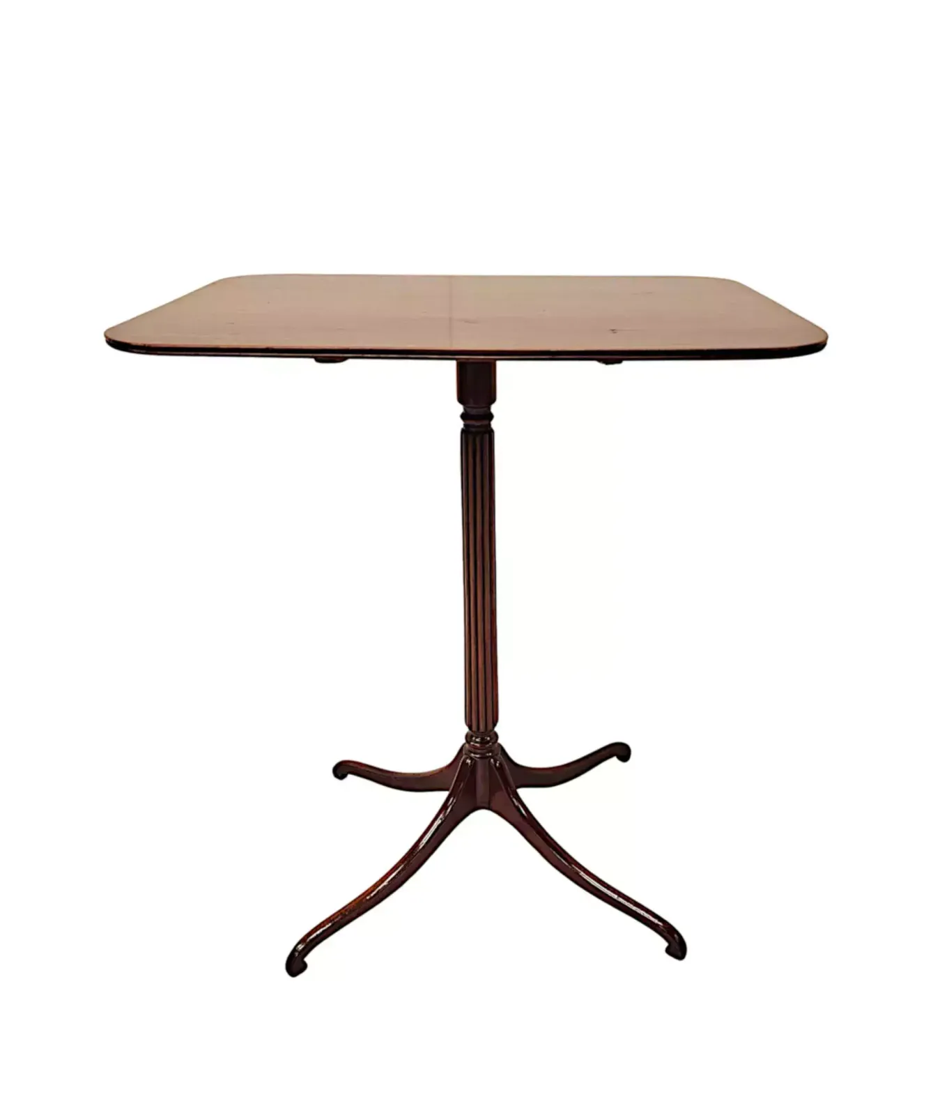 A Very Fine Early 19th Century Side Or Lamp Flip Top Table After Gillows photo for sale