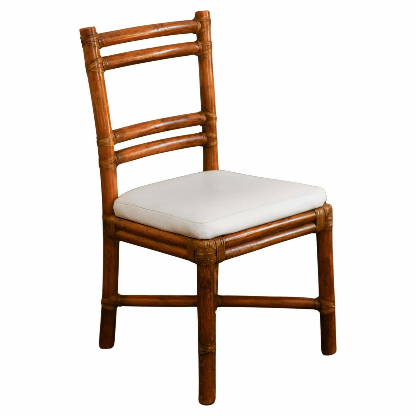 Set Of 4 Elinor And John Mcguire Chairs In Rattan, 1970s