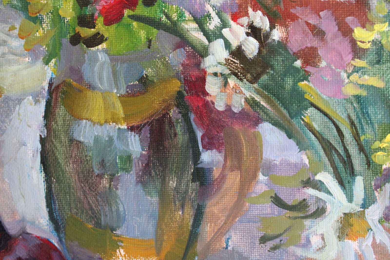 Nina Sergeevasummer Delight. Oil On Canvas, 90 X 69, 5 Cm photo 3830.0