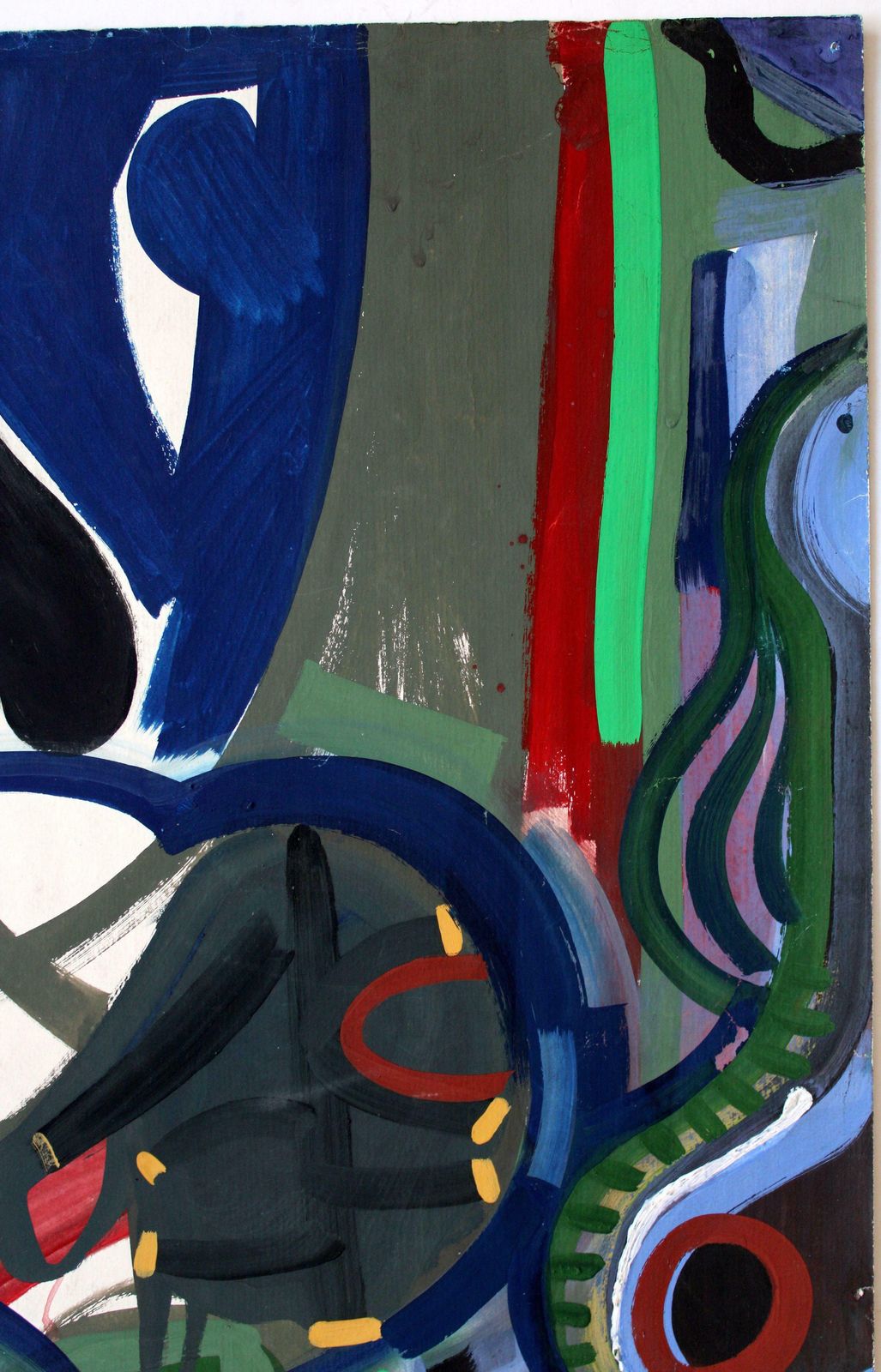 Gunars Klavain Memory Of Louis Washkansky. 1960s, Paper, Gouache, 86x61 Cm1960s photo for sale