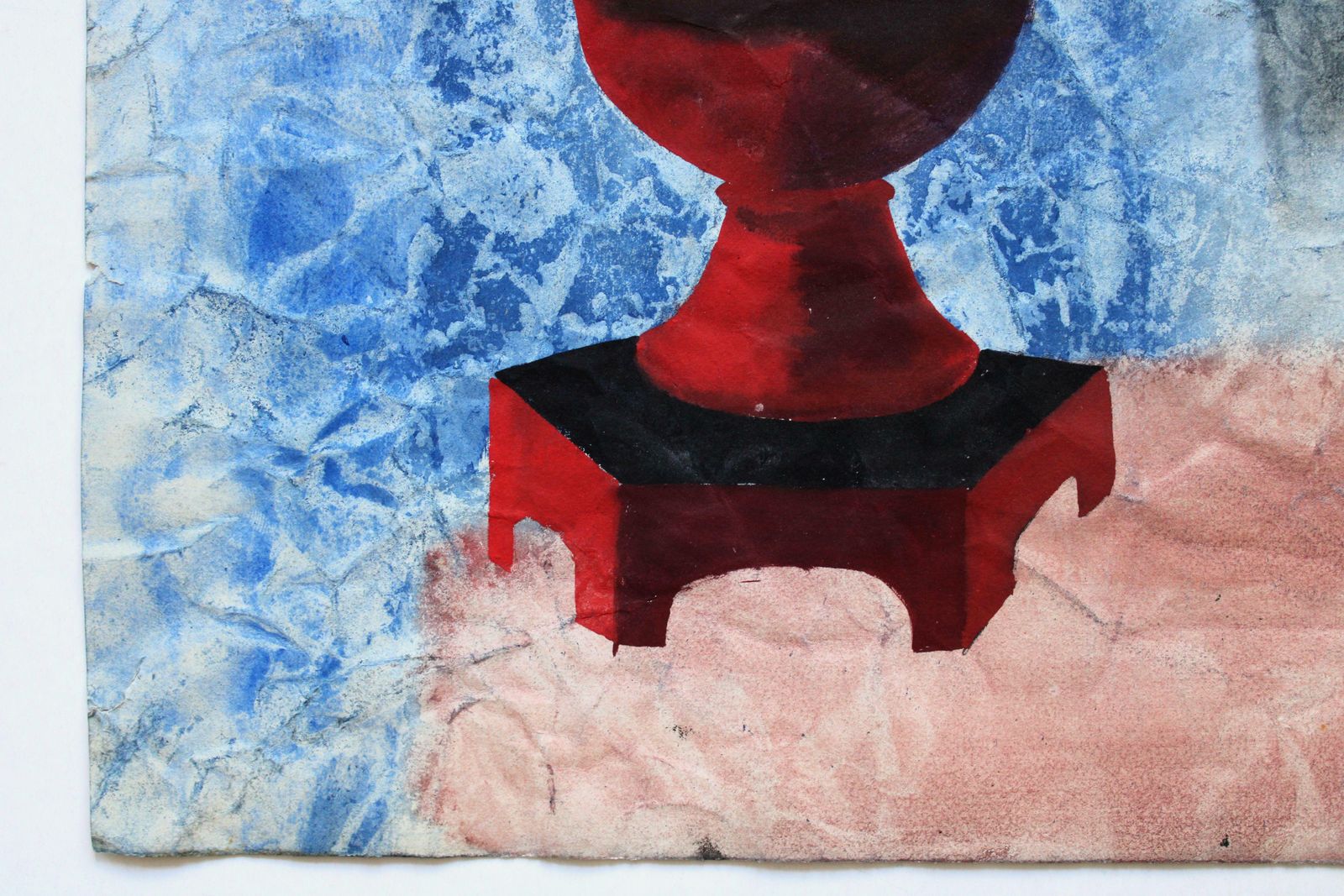 Gunars Klavastill Life. 1972, Paper, Gouache, 44x40 Cm photo 689.0