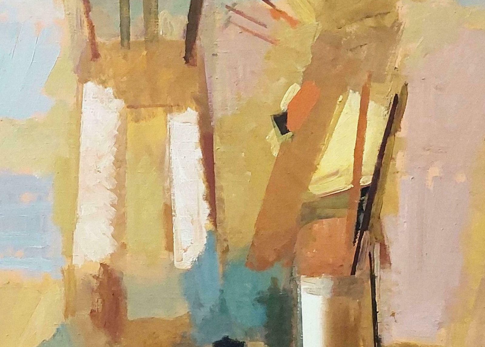 Victor Karnauh Still Life On Black Table. Oil On Canvas, 135x140 Cm photo for sale