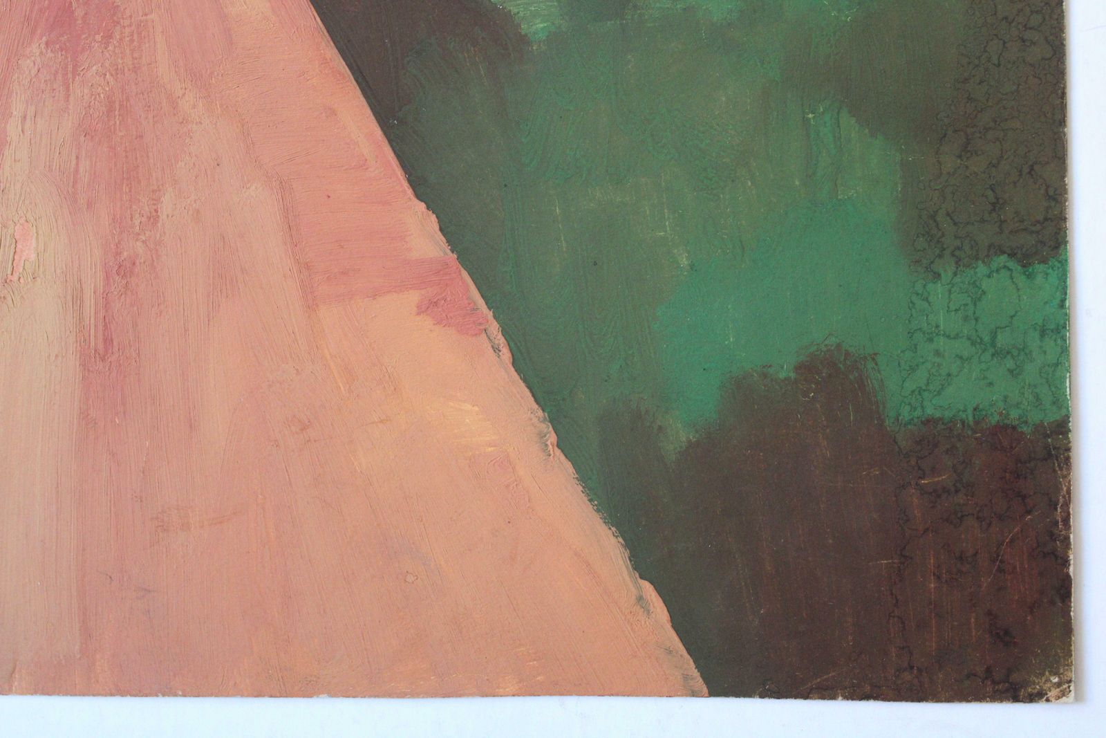 Gunars Klavalandscape. 1966, Paper, Gouache, 49. 5 X 45. 5 Cm1966 photo Art