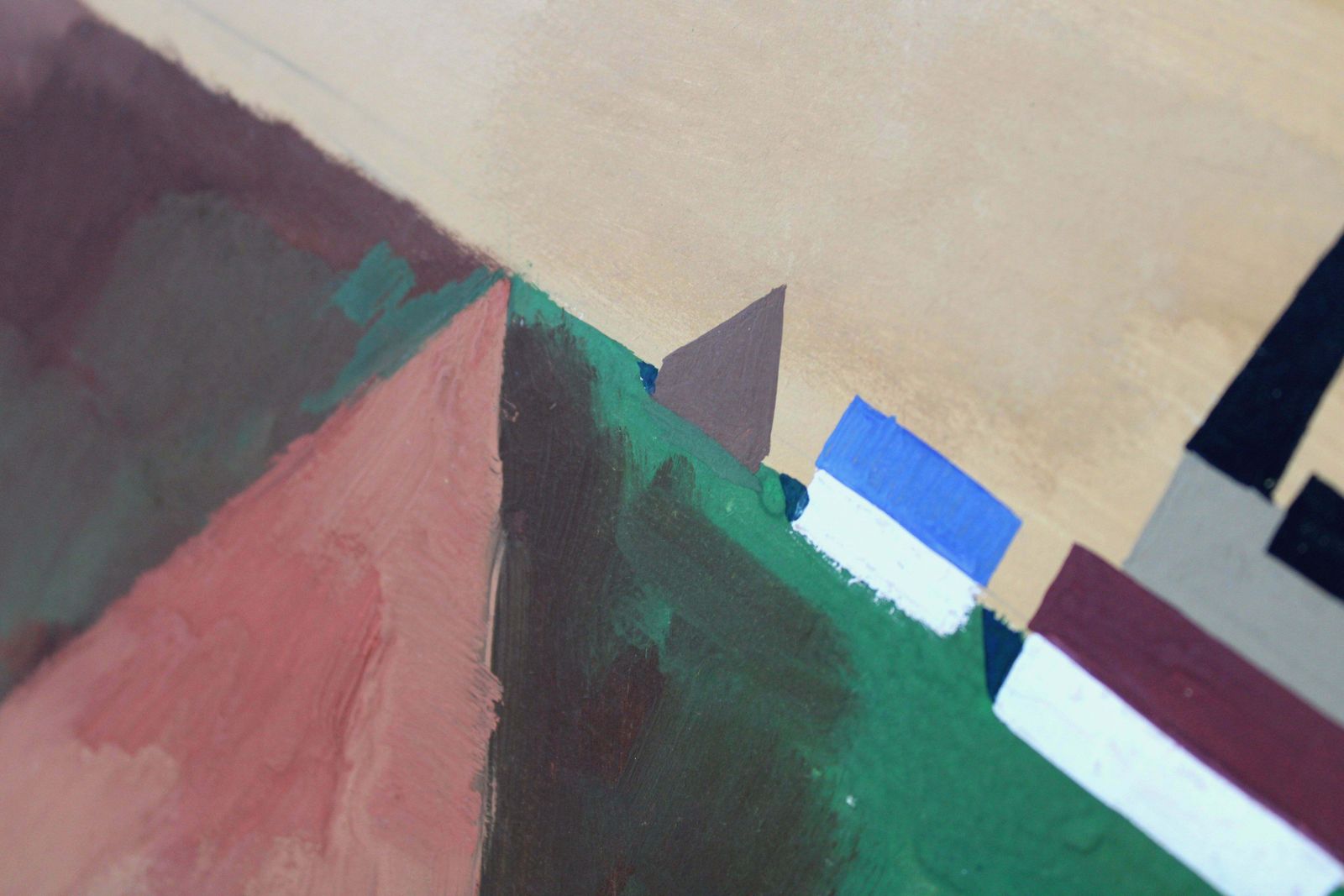 Gunars Klavalandscape. 1966, Paper, Gouache, 49. 5 X 45. 5 Cm1966 photo buy