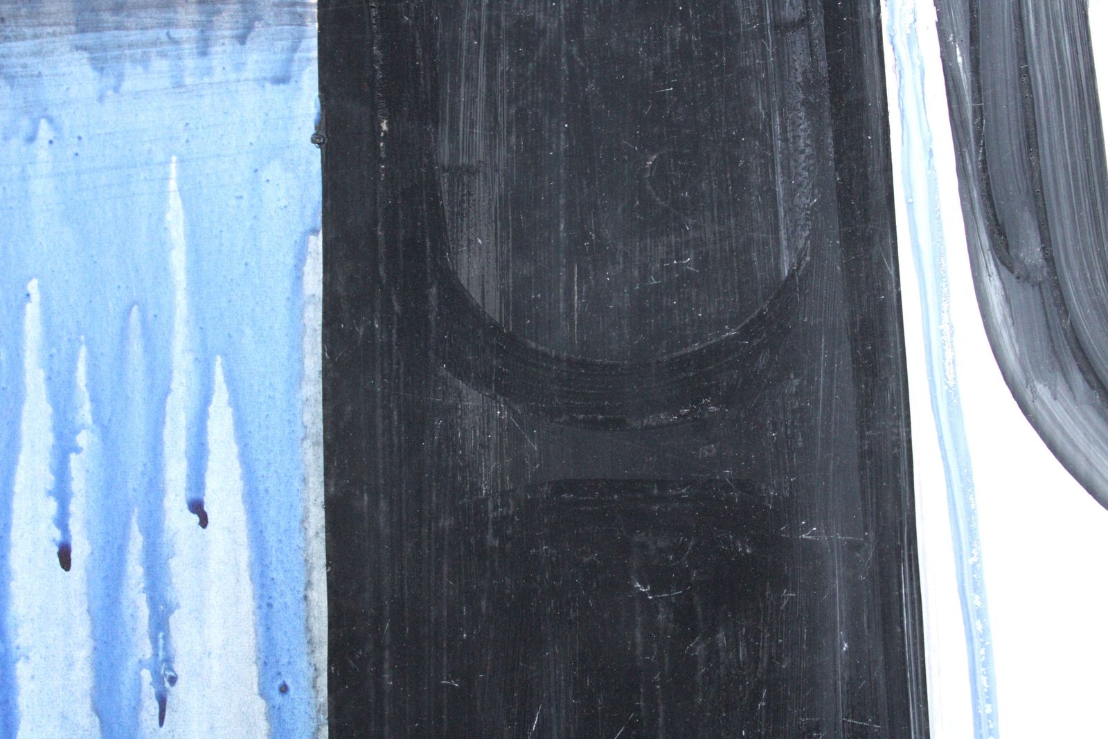 Gunars Klavaabstraction 3. 1972, Paper, Gouache, 55x35 Cm1972 photo vintage