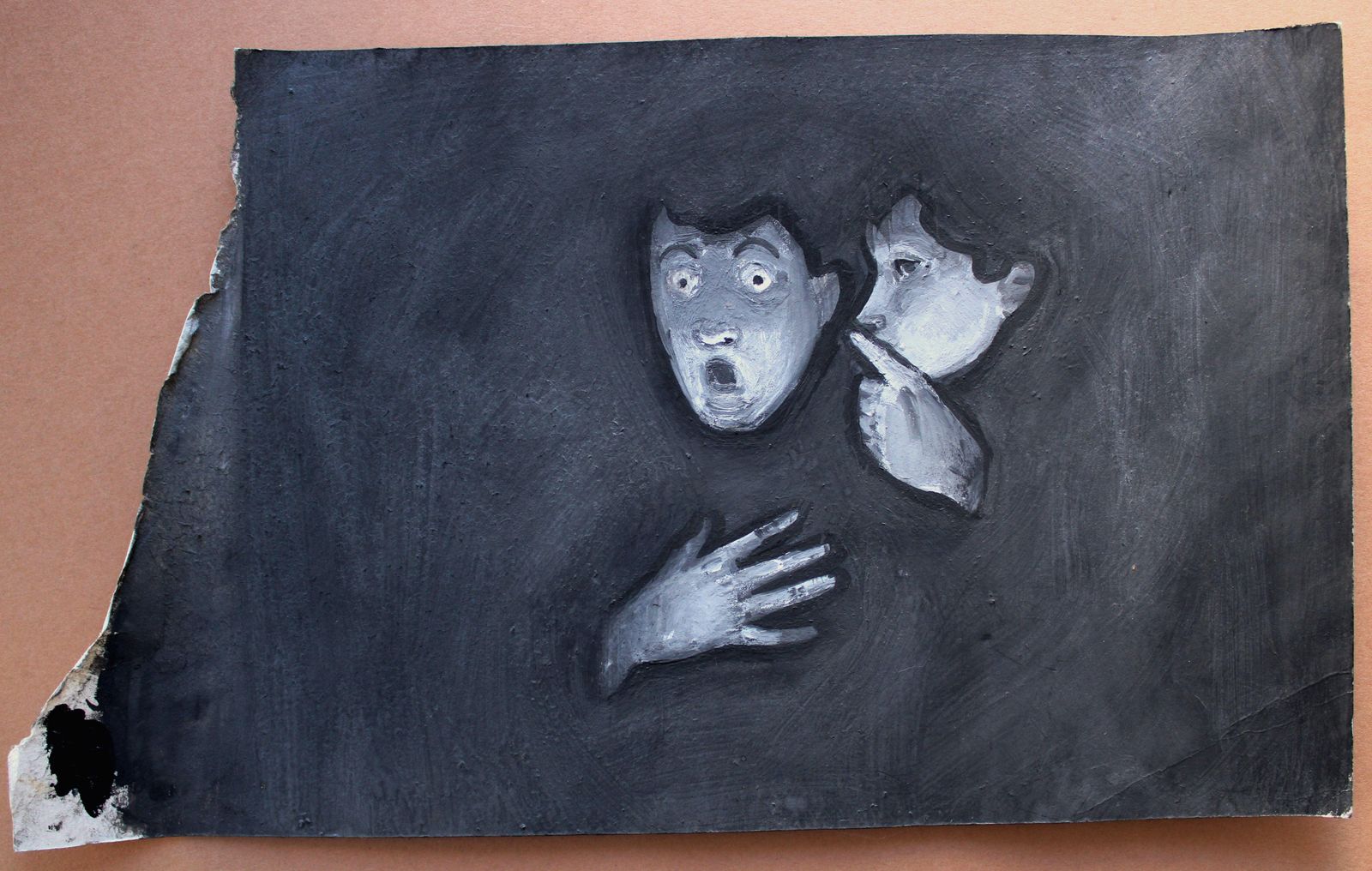 Ansis Butnorsecret. 2023., Gouache, Paper, 17. 5 X 24 Cm2023 photo furniture