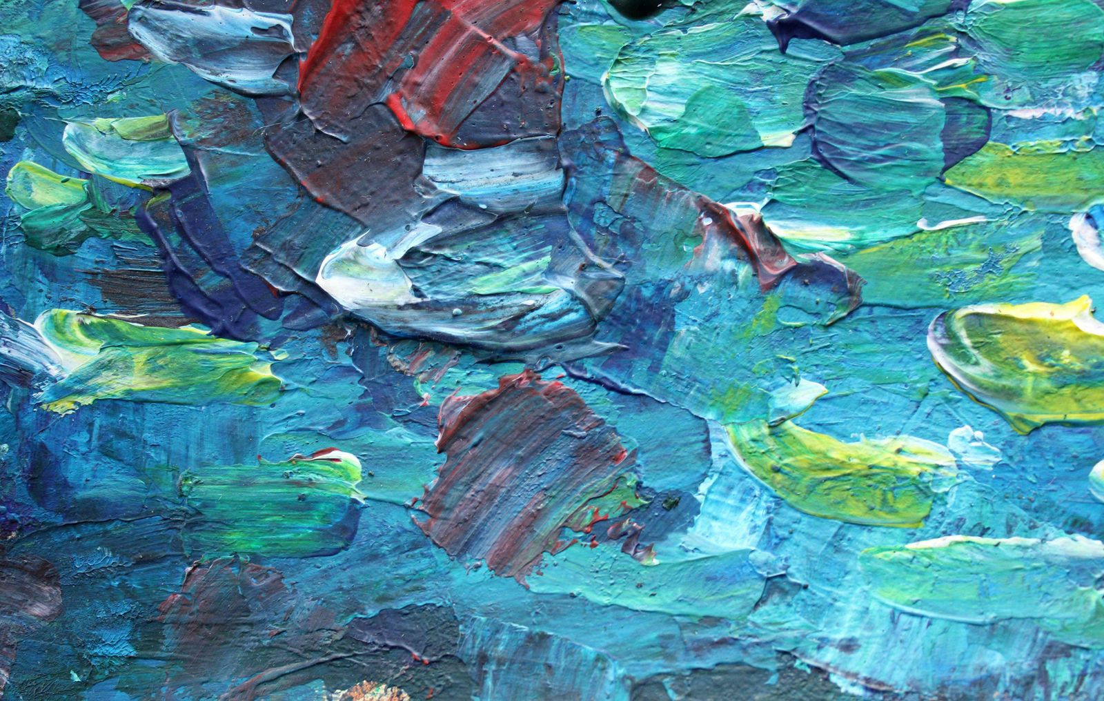 Ansis Butnornight Swim. 2023., Acrylic, Paper, 25 X 25 Cm2023 photo Art