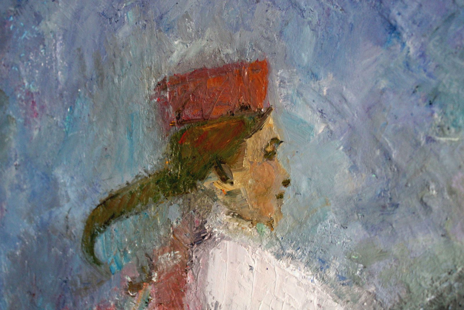 Ansis Butnorfolk Dance. 2024, Oil On Canvas, 100x90 Cm2024 photo buy