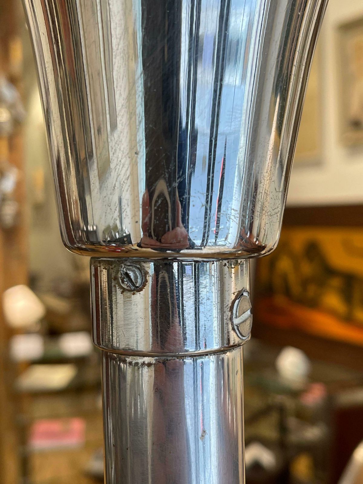 Iconic Modernist Floor Lamp By Robert   Mallet Stevens (1886 1945), Circa 1930 photo Lighting