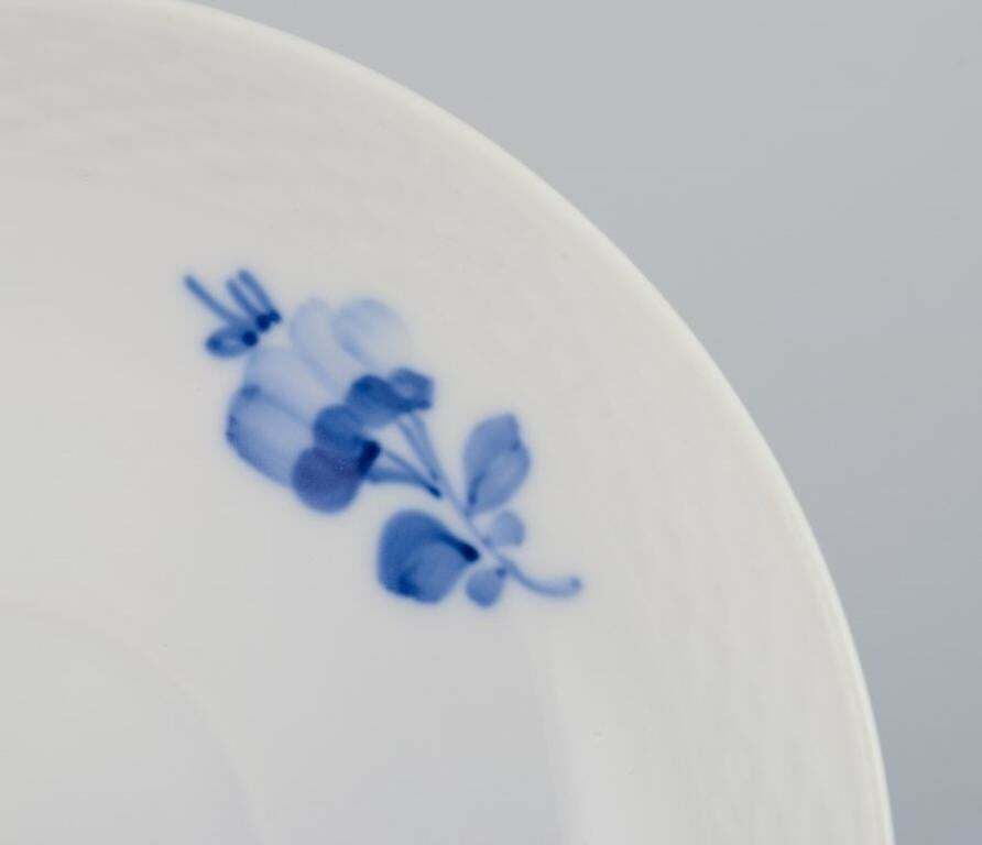 Royal Copenhagen Blue Flower Braided, Six Coffee Cups With Saucers. photo vintage