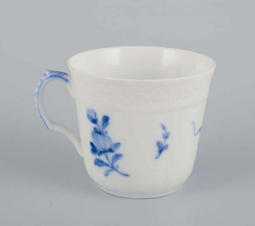 Royal Copenhagen Blue Flower. Set Of Six Coffee Cups With Saucers. photo Home Decor