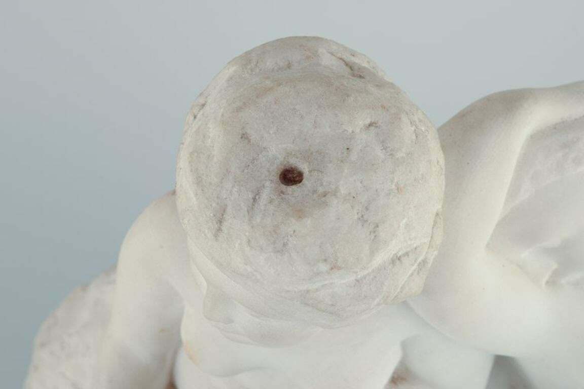 Jean René Carrière. Large And Impressive "Naiades"  Marble Group Sculpture. photo vinterior