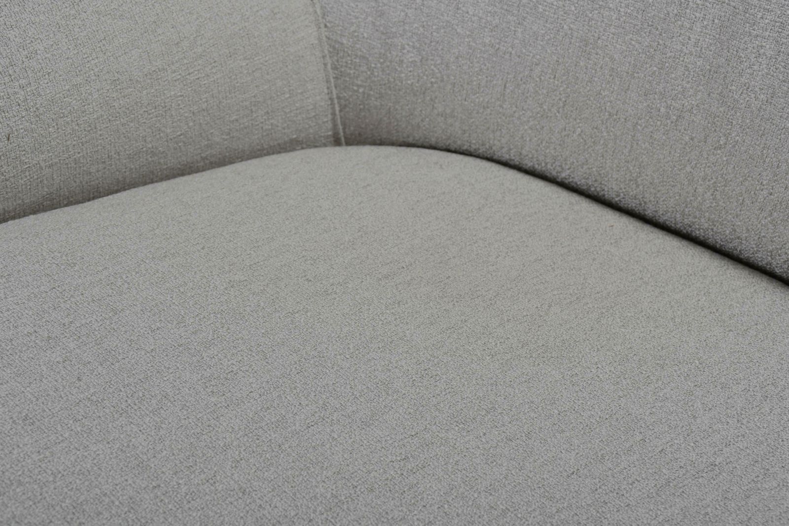 photo vinterior Rare Pair Of Grey Fabric And Stainless Steel Lounge Chairs By Gianni Moscatelli