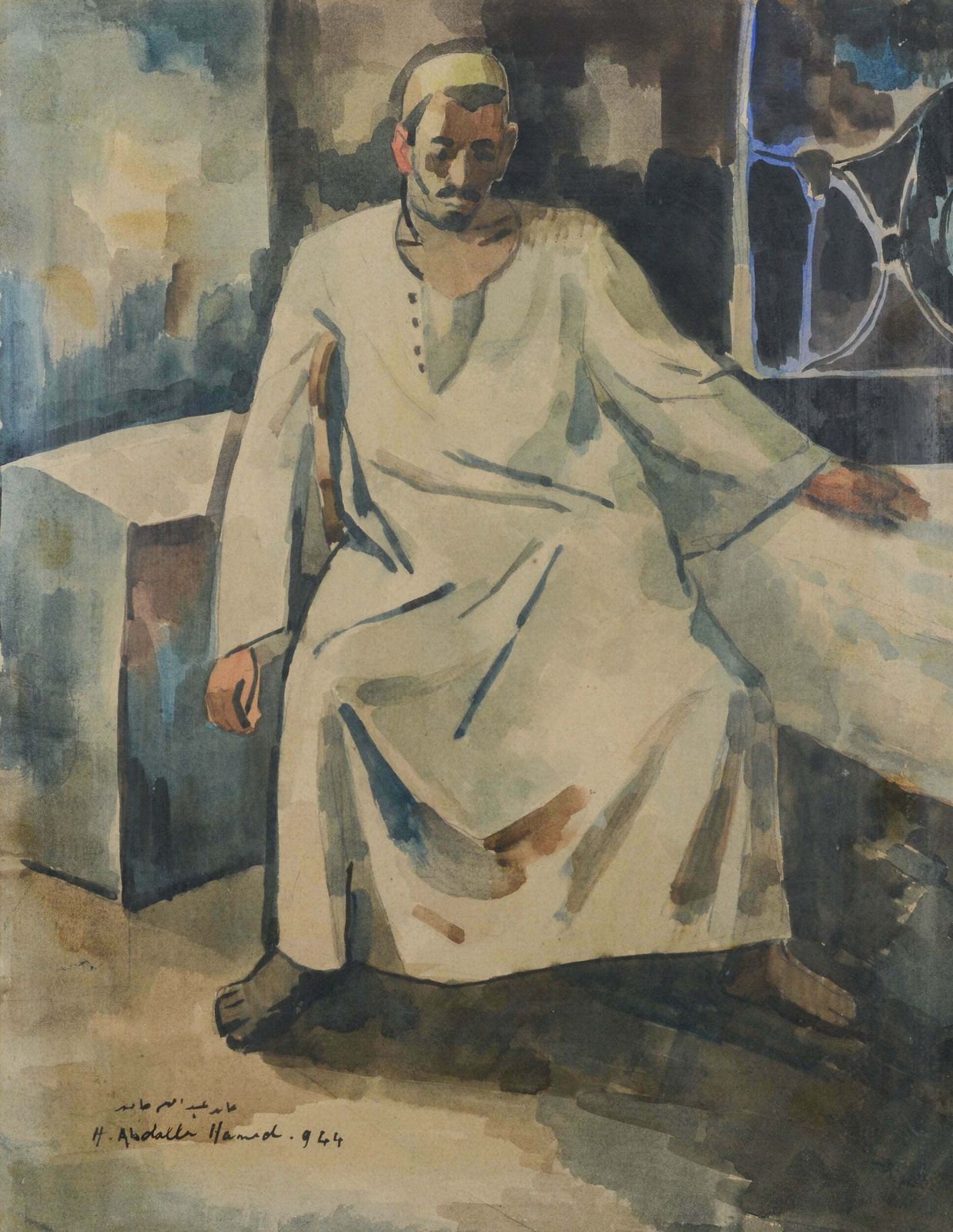 Hamed Abdalla (Egypte, 1917–1985) — Arab Gentleman