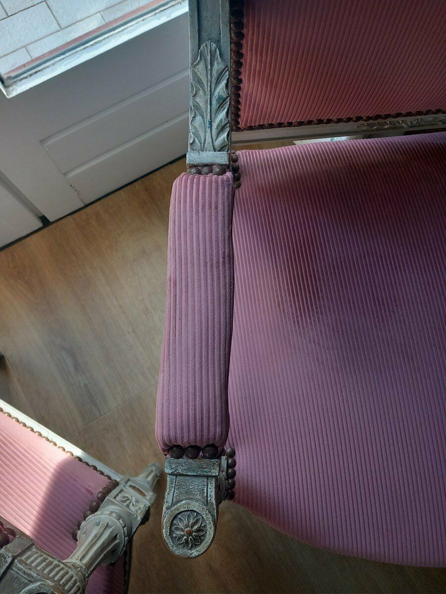 Pair Of Louis XVI Style Armchairs photo furniture