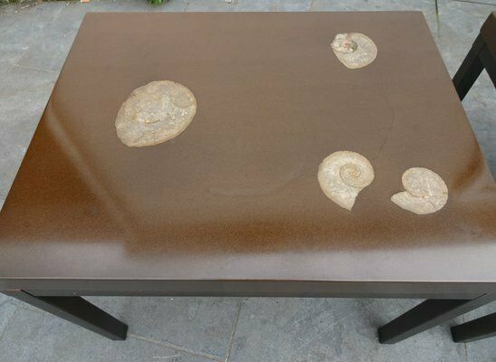 Belgian Side Tables By Ado Chale, 1970s, Set Of 2 photo vintage