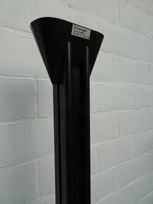 Vintage Italian Black Metal Floor Lamp By Lami Progretti, 1980 photo 633.0