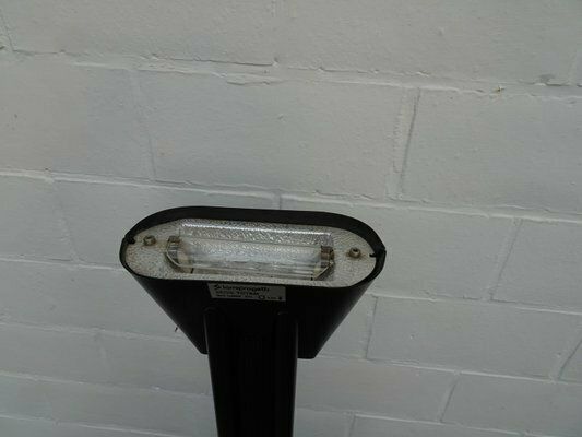 Vintage Italian Black Metal Floor Lamp By Lami Progretti, 1980 photo buy