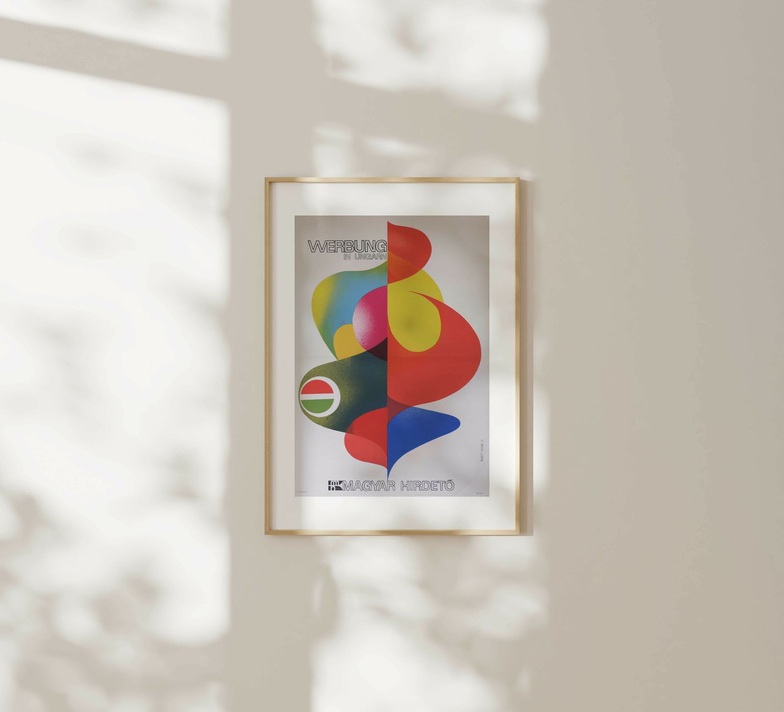 Advertising In Hungary   Original Hungary Poster | 1968 photo furniture